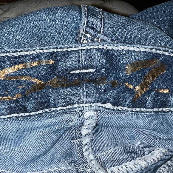 Seven7 Sequined Legging Jeans - Picture 10 of 15